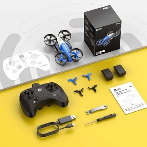 Holy Stone HS210F Мини дрон 2в1 с Land Mode (Син)