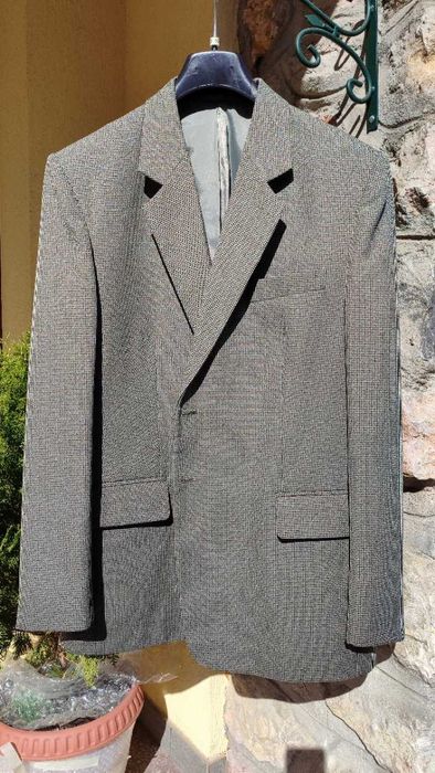 Sacou barbatesc elegant  56 amestec de lana