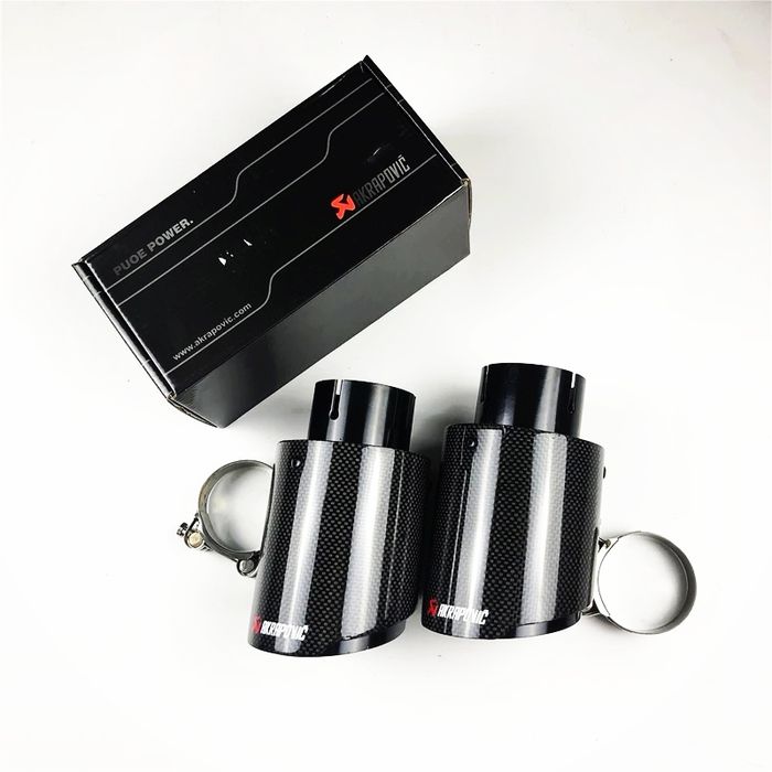 Akrapovic Накрайници 2бр AKRAPOVIC за ауспух гърне акрапович турбо топ