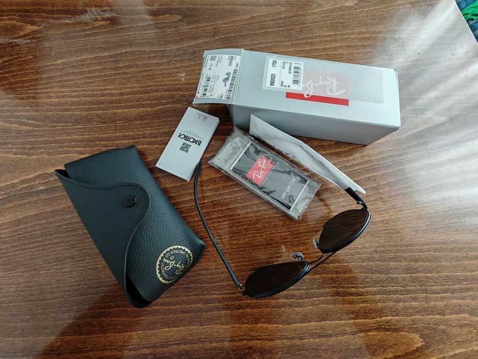 Нов модел на Ray-Ban RB3523 MATTE BLACK