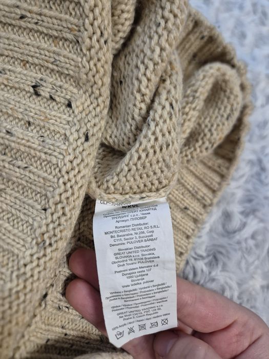 Pulover crem KVL