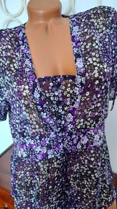 Bluze dama material fin „Canda”