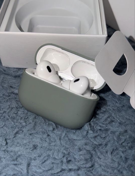 AirPods Pro 2 ( ANC) + Husa cadou (verde) Predare Personala in Bucuresti si prin curier in toata tara !!