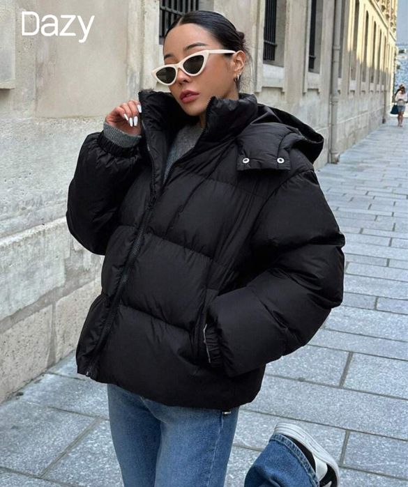 Чисто ново черно яке.