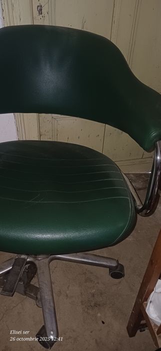 Scaun frizerie verde