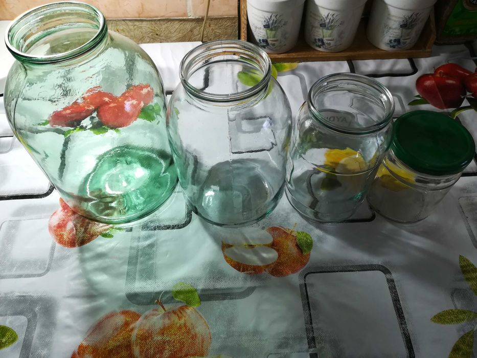 Банки 3 - 2 -1 литровые, 400гр