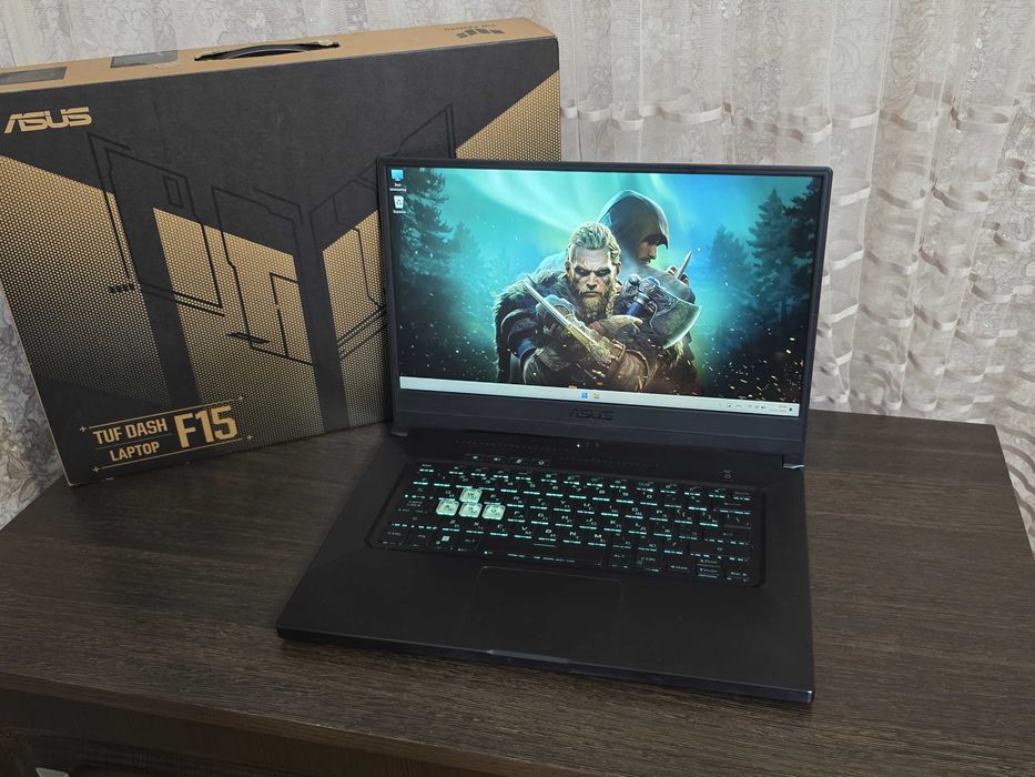 Asus TUF Dash F15 / RTX 3050 / 16 RAM / 144 Hz / SSD 512 Gb / игровой