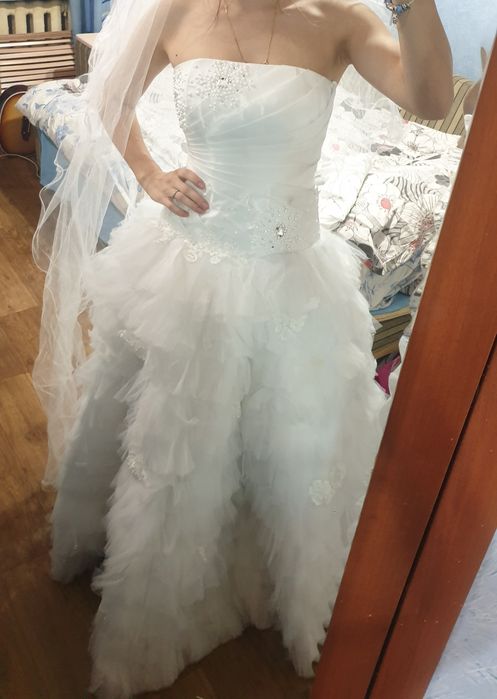 Свадебное платье счастливое