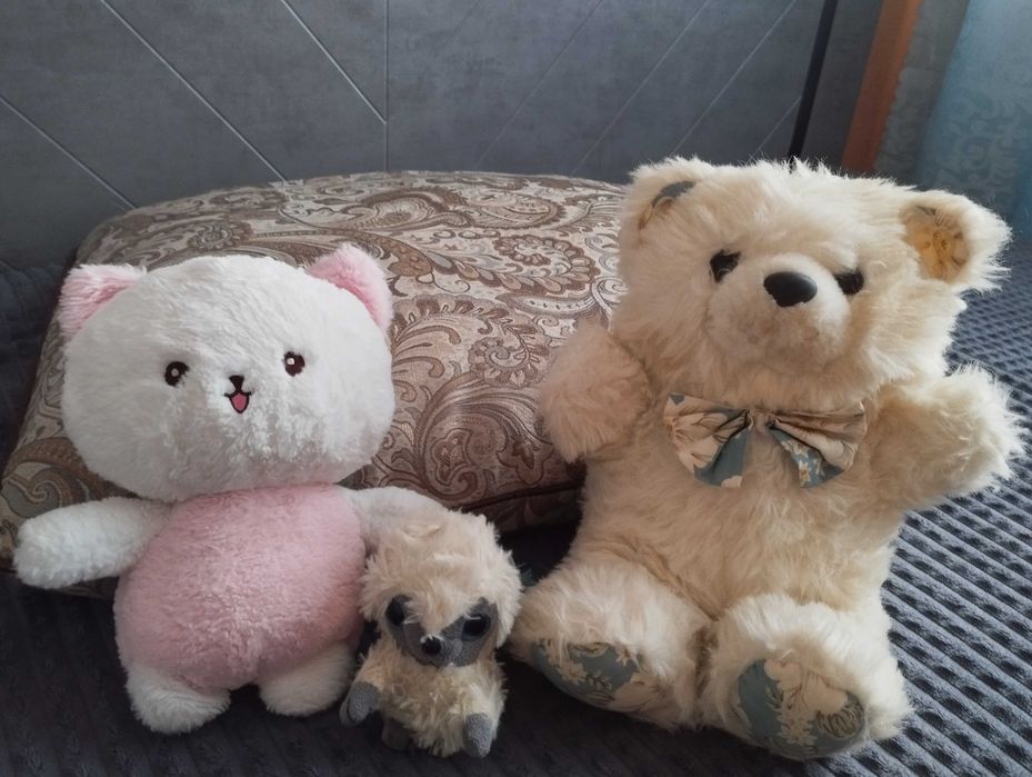 Мягкие игрушки .