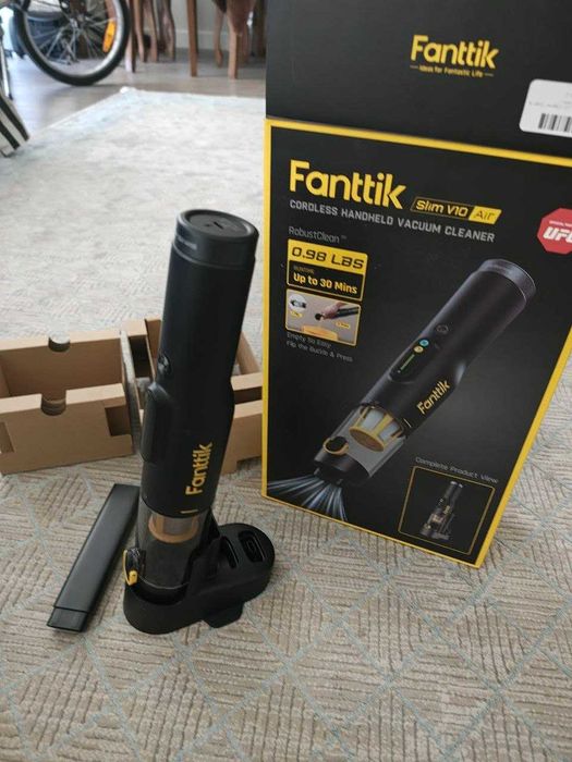 НОВЫЙ Американский беспроводной пылесос Fanttik V10 Air by UFC ЮФС США