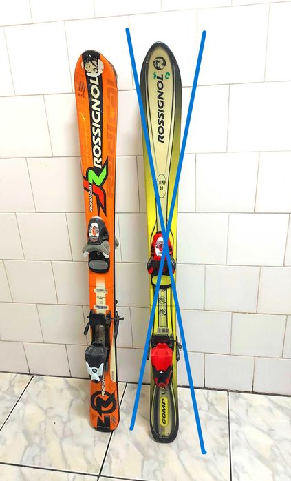 Schiuri skiuri Rossignol copii lungimea 100 cm