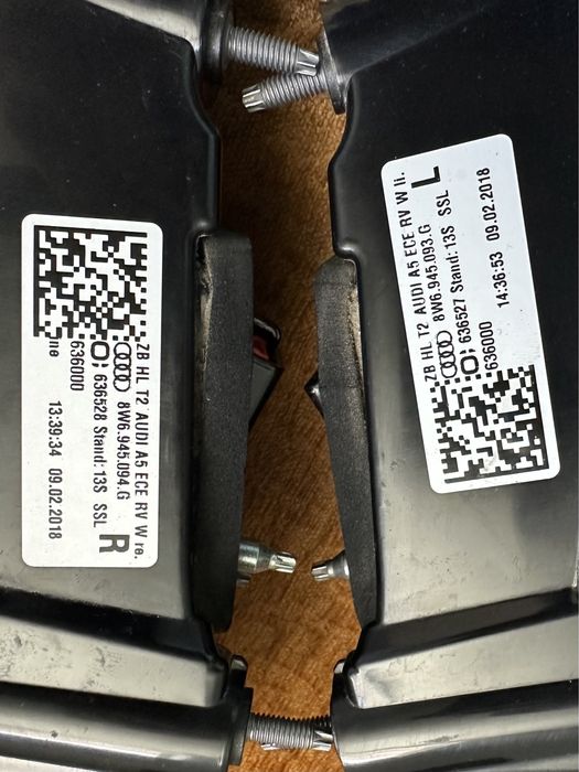 Stopuri / Triple Audi A5 / S5 8W 2016-2021