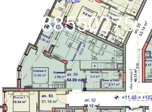 Продава се Двустаен апартамент в Варна, Възраждане 1 - 63 кв.м за 1345 €/кв.м - Снимка #1