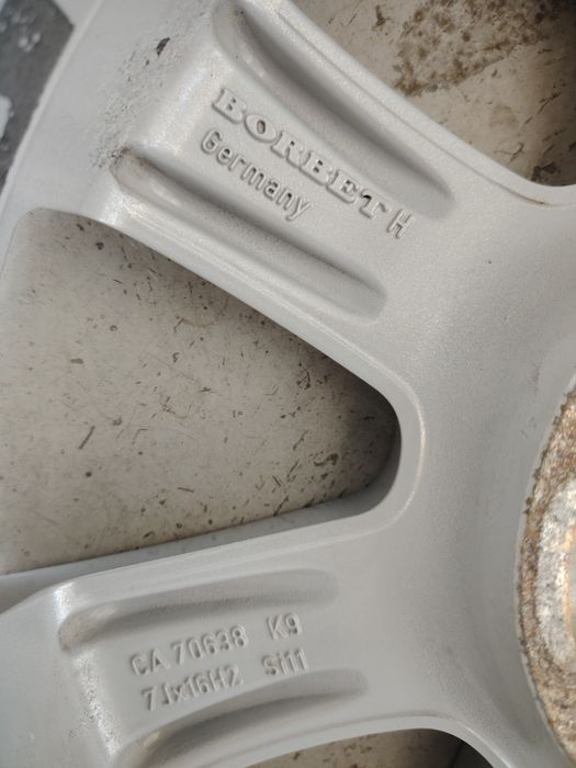 Jante originale borbet 5x114.3 r16