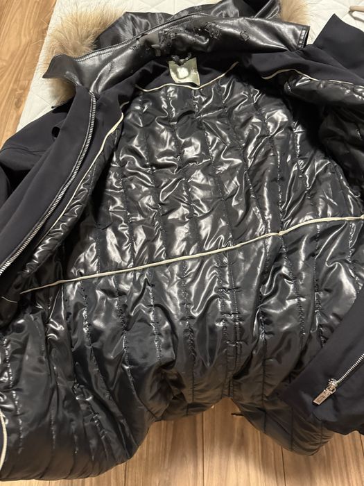 Парка Alessa с качулка естествен косъм