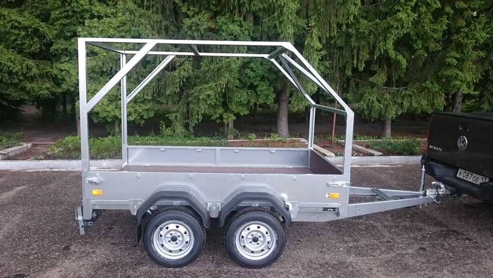 Новый двухосный автоприцеп