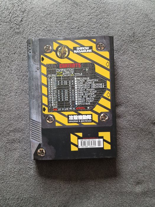 Манга "Призрак в доспехах"