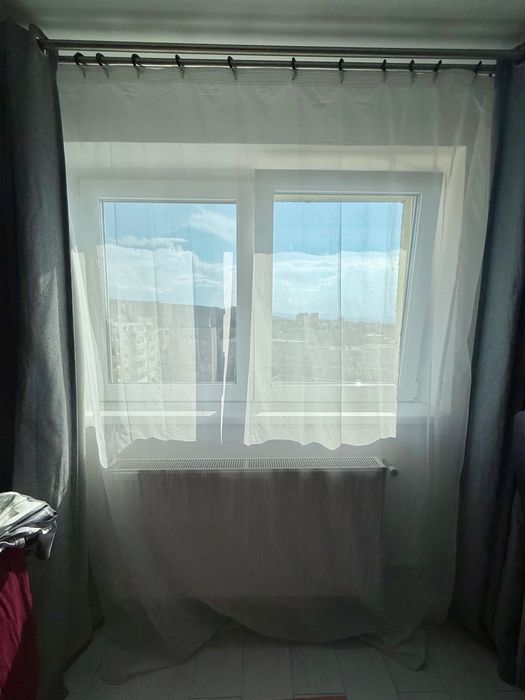 Perdea albă 300 cm x 245 cm