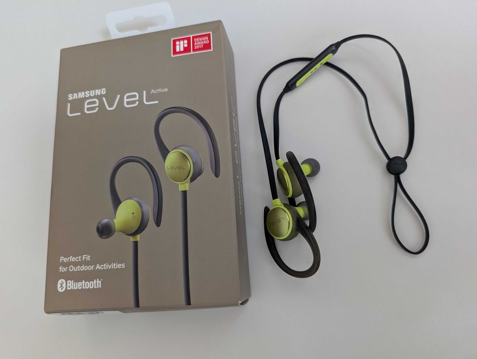 Casti audio alergare Samsung Level Active, wireless Bluetooth