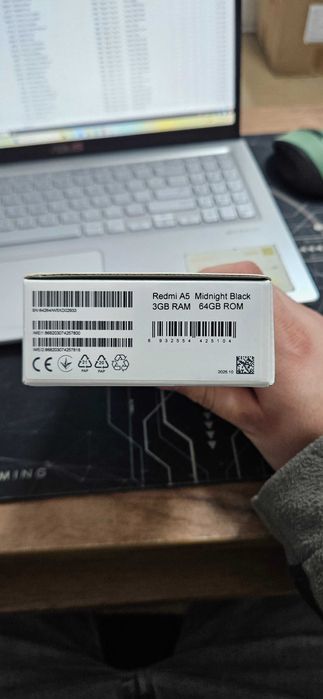 Redmi A5 32GB ram 64GB rom