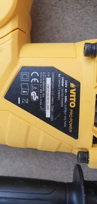 Roto percutor 1500 W.