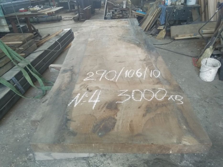 Плот за маса, дъб масивен