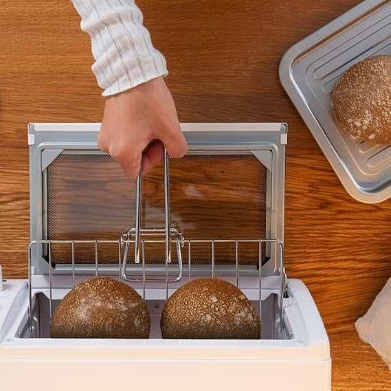 Мини фурна Cecotec Bake&Toast 1000, Бяла, 800 W, 10L