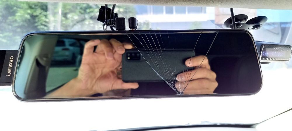 Ремонт видеорегистратора, автомонитор задний вид зеркало