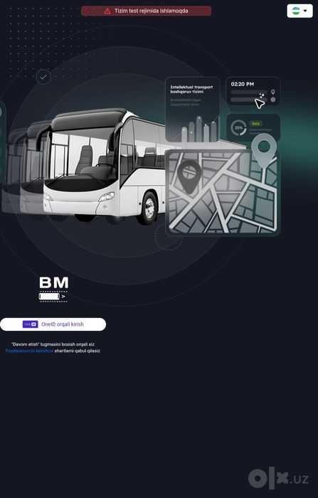GPS трекер "bm.dtransport.uz" IVMS + Телефонга хам уланади