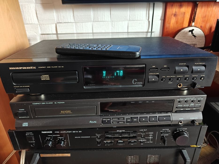Marantz cd  46   cd player de top, telecomanda
