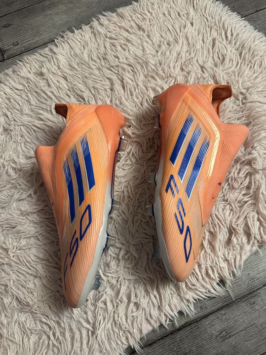 Ghete fotbam F50 elite orange