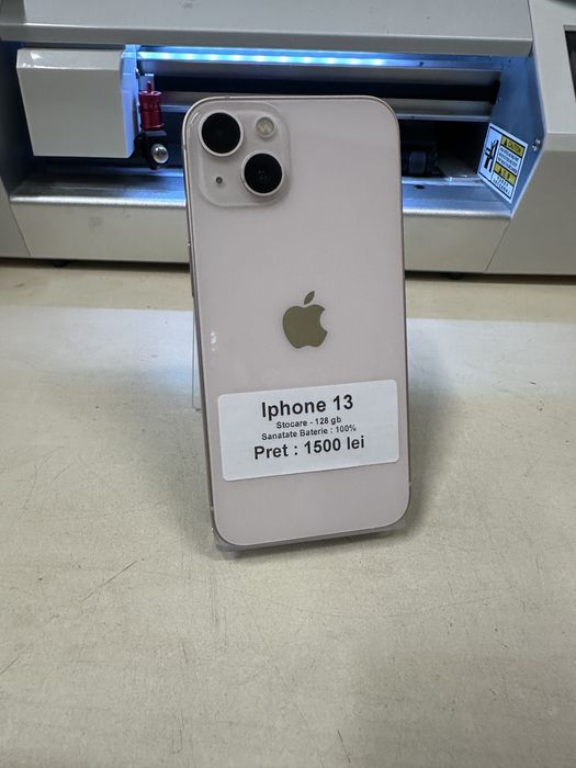 Iphone 13 / 128 gb / 100% baterie / folie sticla cadou