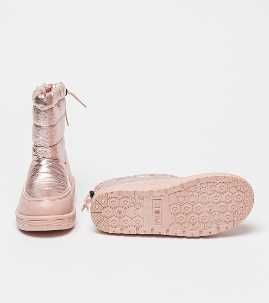 Big Star, Боти с вата от еко пух и лесно обуване, Пастелнорозов
