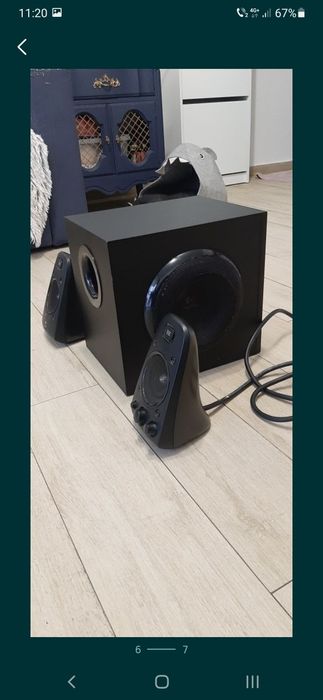 Logitech z623 boxe active sistem 400w 2.1 bass boosted