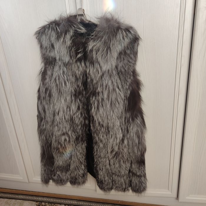 Чернобурка, полушубок