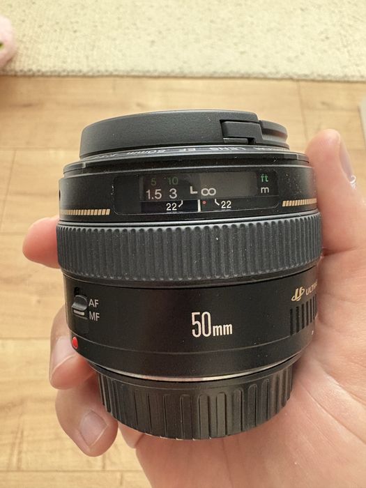 Obiectiv Canon EF 50mm Obiectiv Foto DSLR F1.4