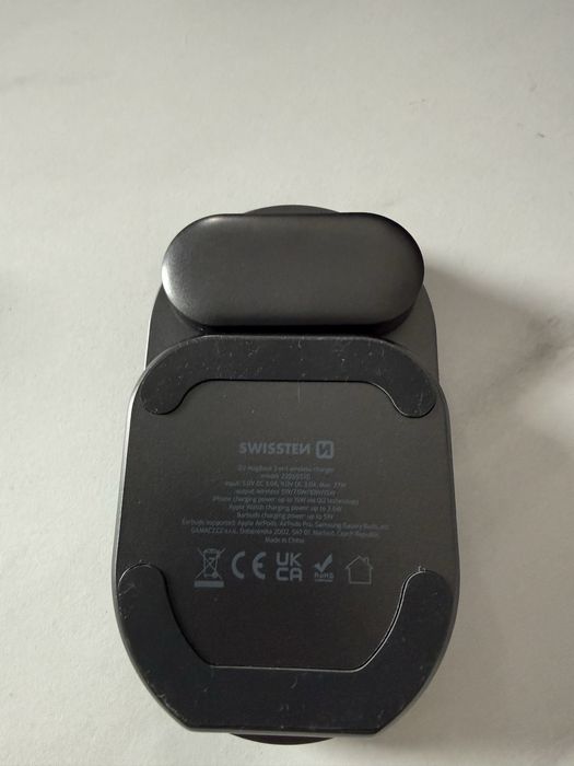 Incarcator wireless  fast charge 3in1 magsafe NOU garantie+ factura
