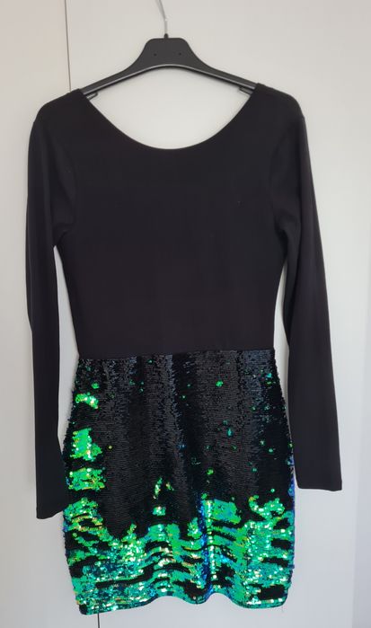 Rochie cu paiete reversibile