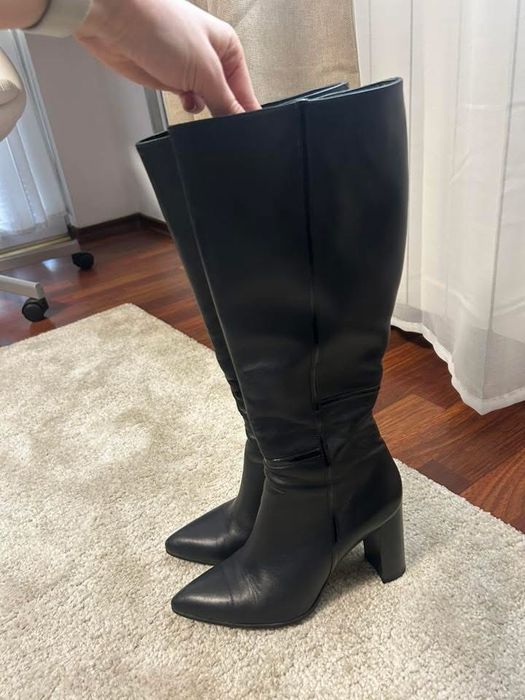 Ботуши естествена кожа Sara Pen 38 номер