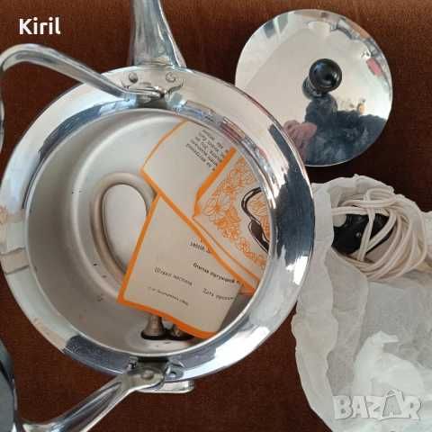 Ретро електрически чайник 2 литра нов