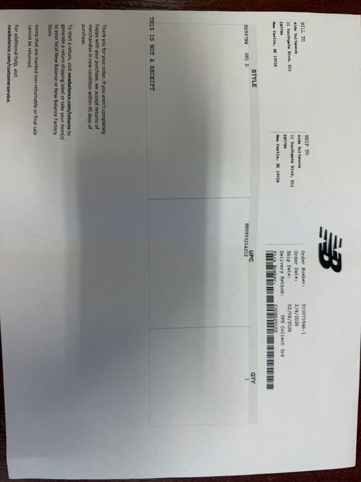 Кроссовки New Balance