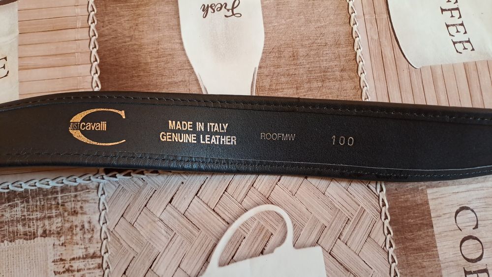 Винтидж кожен колан JUST CAVALLII