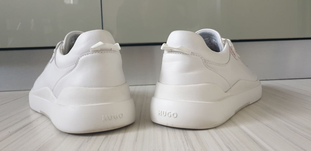 Hugo Boss HUGO Leather 42/26.5 - 27 см ОРИГИНАЛ Мъжки кец от ест. кожа