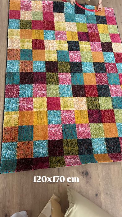 Covor colorat 120x170 cm