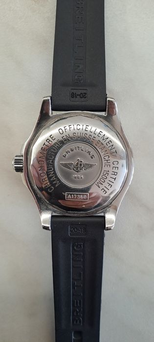 Breitling SuperOcean A17360 Yellow