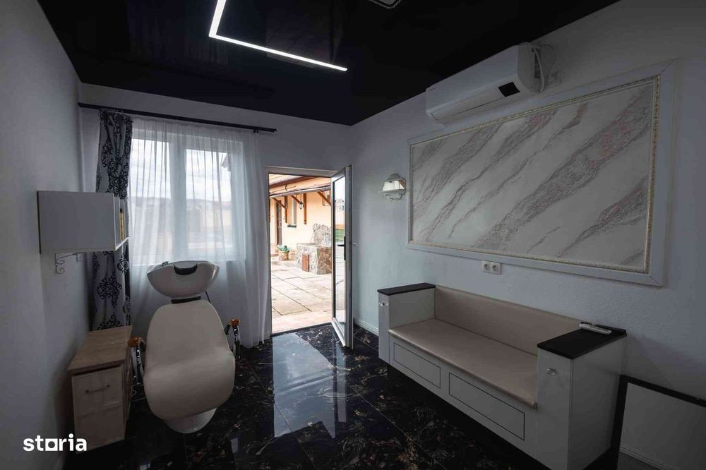 Vând Casă + Salon Beauty Complet Funcțional, Intrare Separată!