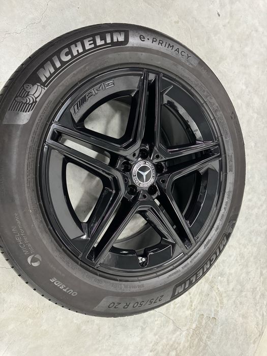 Jante Mercedes Gle R20 Originale Negru Lucios Gle Coupe AMG Michelin de vara 2024