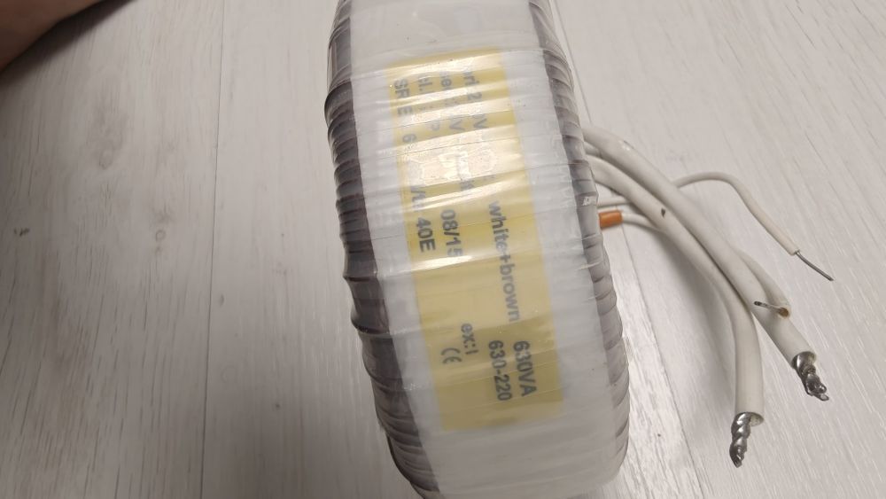 Transformator turoidal 24v 630VA
