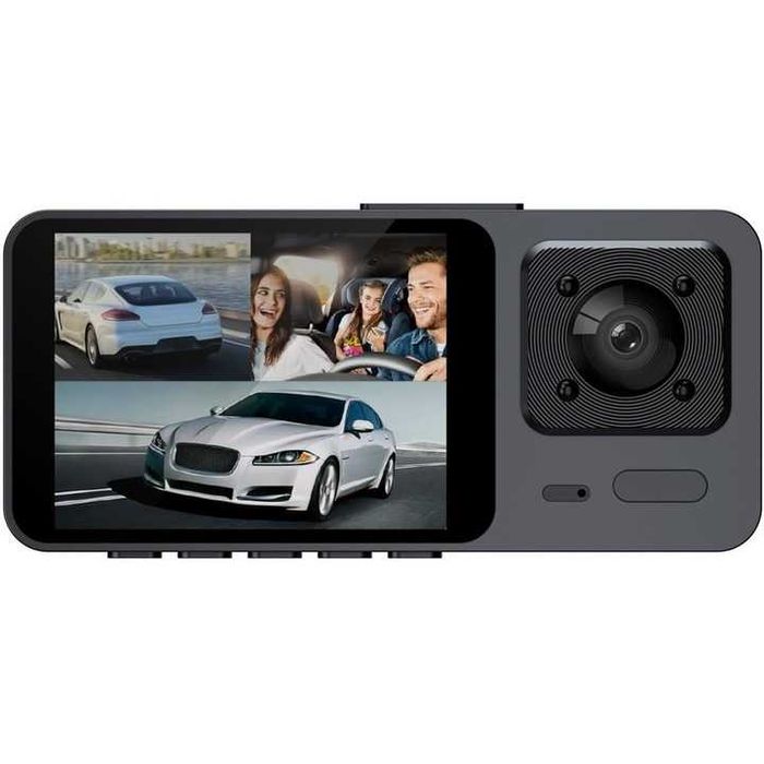 !!!БЕЗПЛАТНА ДОСТАВКА!!! Видеорегистратор Тройна камера за кола