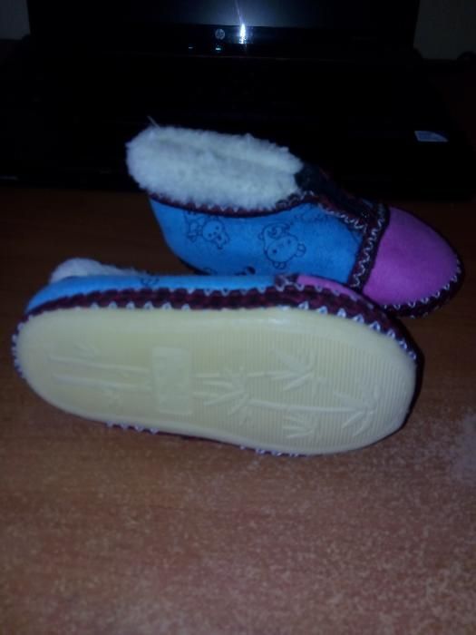 Нови топли детски пантофки